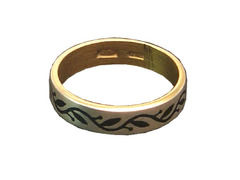 Серебряное кольцо «Юность» с позолотой